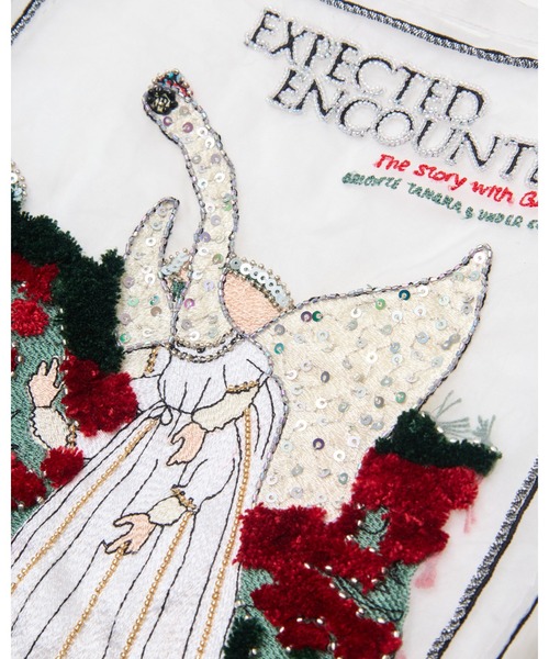 UNDERCOVER（アンダーカバー）の「UC1F1B04（トートバッグ・レディース・オフホワイト・FREE）」の2枚目の写真