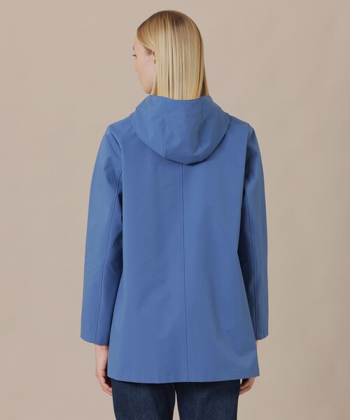 MACKINTOSH LONDON(マッキントッシュ ロンドン)の「【CHRYSTON/クリストン】バイカラーソロタフタフーデッドコート(トレンチコート・レディース・ブルー系その他4/ベージュ系その他・40/38)」の7枚目の写真