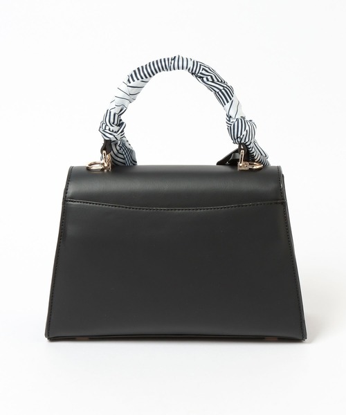 Andemiu(アンデミュウ)の「スカーフハンドルBAG639610(ハンドバッグ・レディース・ブラック/ブラウン・FREE)」の6枚目の写真