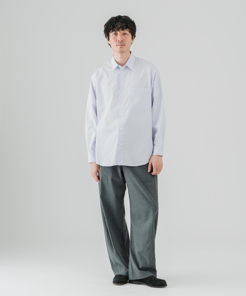 EDIFICE(エディフィス)の「クリアスストライプ 3D フィット トラウザー(スラックス・メンズ・ブラック/チャコールグレー/ネイビー・SMALL/LARGE/MEDIUM)」の13枚目の写真