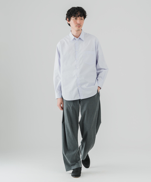 EDIFICE(エディフィス)の「クリアスストライプ 3D フィット トラウザー(スラックス・メンズ・ブラック/チャコールグレー/ネイビー・SMALL/LARGE/MEDIUM)」の14枚目の写真