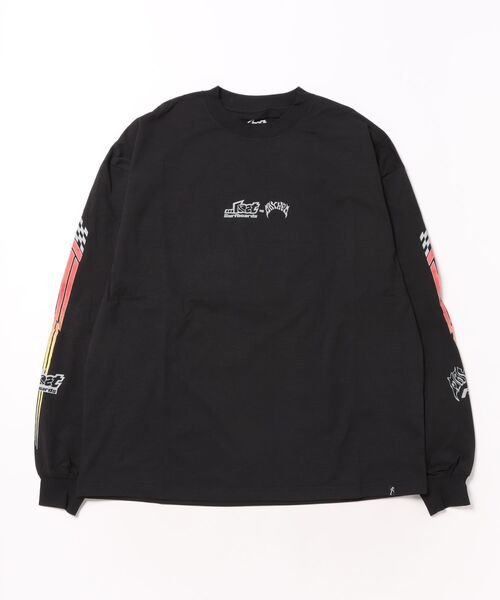 lost(ロスト)の「lost/ロスト FORMULA 1 MAYHEM LS TEE UVケアラッシュガード LM6S-4311(ラッシュガード・メンズ・ブラック/ホワイト・XL/L/M)」の2枚目の写真