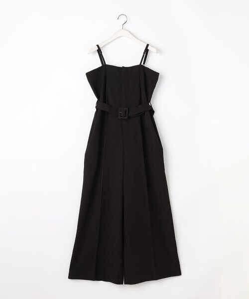 NICOLE CLUB（ニコル　クラブ）の「【ZELDA】キャミソールサロペット（サロペット/オーバーオール・レディース・ライトグレー/ブラック・M）」の12枚目の写真