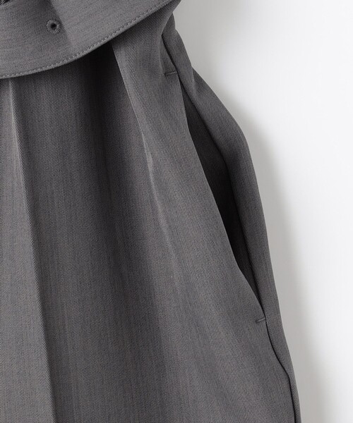 NICOLE CLUB（ニコル　クラブ）の「【ZELDA】キャミソールサロペット（サロペット/オーバーオール・レディース・ライトグレー/ブラック・M）」の18枚目の写真