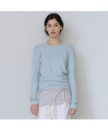 URAGO（ユラーゴ）の「Lazy layered t-shirt set（Tシャツ/カットソー）」