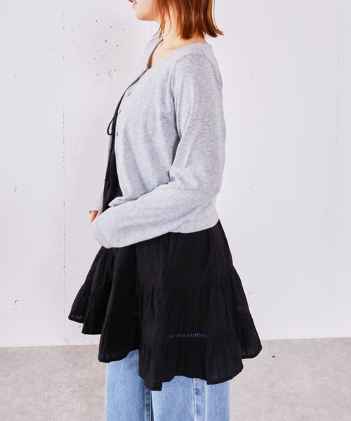 archives(アルシーヴ)の「カラミ刺繍キャミOP(ワンピース・レディース・アイボリー/ブラック/オフホワイト・MEDIUM)」の22枚目の写真