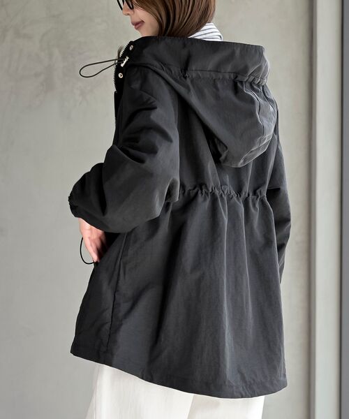 rps（アールピーエス）の「ナイロンワッシャーマウンテンパーカー（マウンテンパーカー・レディース・ライトカーキ/ブラック/アイボリー・フリー）」の21枚目の写真