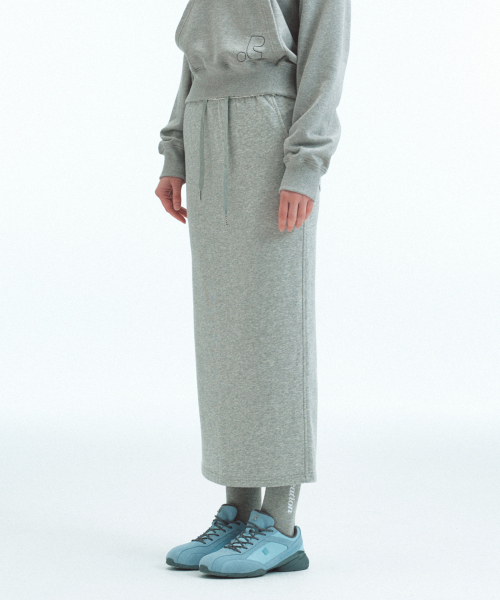 Rest&Recreation(レストアンドレクリエーション)の「SWEAT MAXI SKIRT - GREY(スカート・レディース・その他・SMALL/MEDIUM)」の2枚目の写真