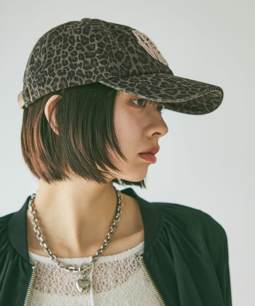 PAGEBOY（ページボーイ）の「ロゴヒョウCAP（キャップ・レディース・ブラウン/ブラック・FREE）」の2枚目の写真