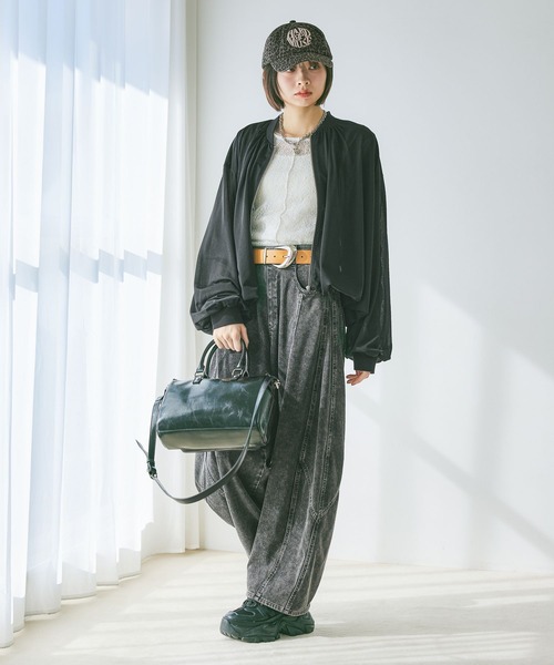 PAGEBOY（ページボーイ）の「ロゴヒョウCAP（キャップ・レディース・ブラウン/ブラック・FREE）」の6枚目の写真