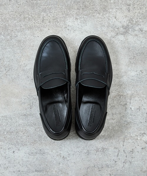 PADRONE（パドローネ）の「PADRONE パドローネ / Ex. LOAFERS with VIBRAM SOLE ビブラムソールオイルレザーコインローファー / PA8587-2311（ローファー・メンズ・ダークブラウン/ブラック・42/41/40/43）」の14枚目の写真