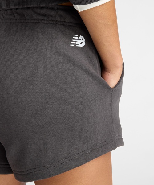 NEW BALANCE(ニューバランス)の「Tracksideフレンチテリーショーツ(その他パンツ・レディース・サンドグレー/スミクロ・X-LARGE/LARGE/MEDIUM/SMALL)」の7枚目の写真