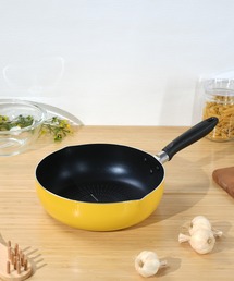 DELISH KITCHEN（デリッシュキッチン）の「デリッシュキッチン ブルーダイヤモンドコートIH対応極深フライパン26cm（鍋/フライパン）」