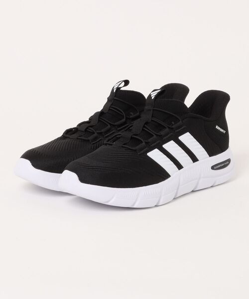 adidas(アディダス)の「【adidas】CF FLEX RAPIDFIT(スニーカー・レディース・ブラック×ホワイト・23.0cm/23.5cm/24.0cm/24.5cm/25.0cm)」の1枚目の写真