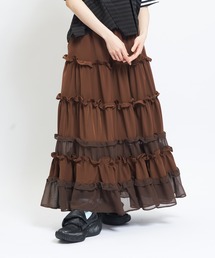 gomme | ティアードスカート(スカート)