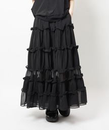 gomme（ゴム）の「ティアードスカート（スカート）」