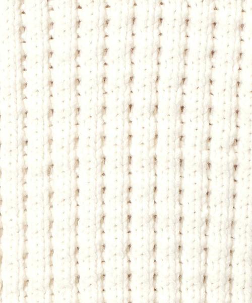 green label relaxing(グリーンレーベルリラクシング)の「KC BULKY CO/AC WFL C/N ニット◆(ニット/セーター・メンズ・ベージュ/ネイビー/ホワイト・MEDIUM/LARGE/SMALL/X-LARGE)」の15枚目の写真