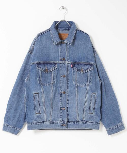 Levi’s MADE&CRAFTED(リーバイスメードアンドクラフテッド)の「LEVI’S XL WOMENS TRUCKER(デニムジャケット・レディース・インディゴブルー・SMALL)」の2枚目の写真