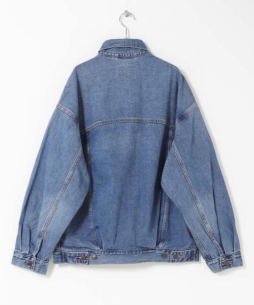 Levi’s MADE&CRAFTED(リーバイスメードアンドクラフテッド)の「LEVI’S XL WOMENS TRUCKER(デニムジャケット・レディース・インディゴブルー・SMALL)」の5枚目の写真