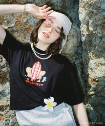 sanrio | MILKFED. × HELLO KITTY SUN-KISSED SURF S/S TEE(Tシャツ/カットソー)