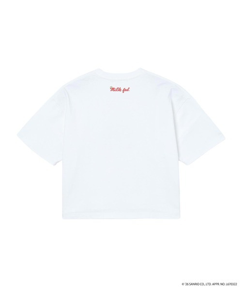 sanrio（サンリオ）の「MILKFED. × HELLO KITTY SUN-KISSED SURF S/S TEE（Tシャツ/カットソー・レディース・ホワイト/ブラック・ONE SIZE）」の16枚目の写真