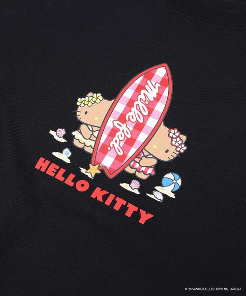 sanrio（サンリオ）の「MILKFED. × HELLO KITTY SUN-KISSED SURF S/S TEE（Tシャツ/カットソー・レディース・ホワイト/ブラック・ONE SIZE）」の20枚目の写真