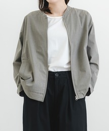 quadro（クオドロ）の「ヴィアトーレZIPシャツブルゾン（ブルゾン）」