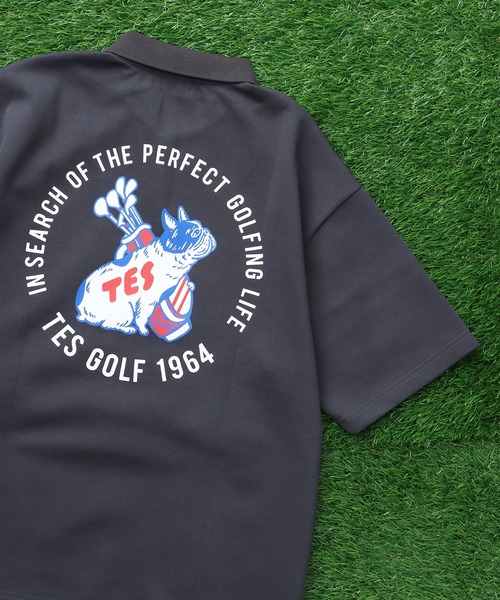 TES GOLF STANDARD POLO — поло для гольфа TES
