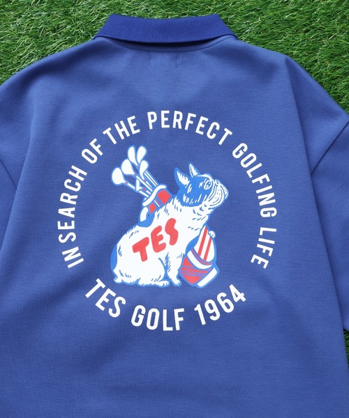 The Endless Summer(エンドレスサマー)の「TES GOLF STANDARD POLO(ポロシャツ・メンズ・ブルー/ホワイト/ブラック/ネイビー/チャコール・X-LARGE/LARGE/MEDIUM/SMALL)」の13枚目の写真