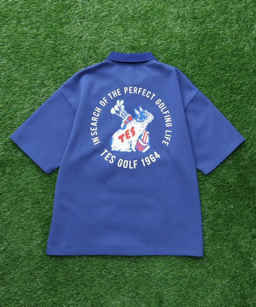 The Endless Summer(エンドレスサマー)の「TES GOLF STANDARD POLO(ポロシャツ・メンズ・ブルー/ホワイト/ブラック/ネイビー/チャコール・X-LARGE/LARGE/MEDIUM/SMALL)」の11枚目の写真