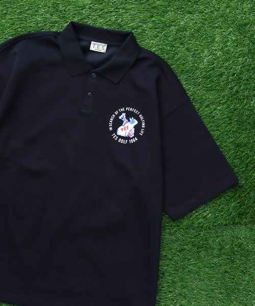 The Endless Summer(エンドレスサマー)の「TES GOLF STANDARD POLO(ポロシャツ・メンズ・ブルー/ホワイト/ブラック/ネイビー/チャコール・X-LARGE/LARGE/MEDIUM/SMALL)」の9枚目の写真