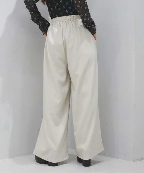 CECIL McBEE(セシルマクビー)の「リネンライクワイドイージーパンツ(その他パンツ・レディース・カーキ/アイボリー/ブラック/グレー・MEDIUM/LARGE)」の21枚目の写真