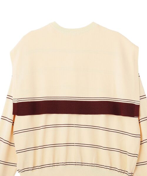 CRAFT STANDARD BOUTIQUE(クラフトスタンダードブティック)の「接触冷感 / ニットストール+プルオーバー(ニット/セーター・レディース・その他7/ライトグリーン/レッド/ライトベージュ・FREE)」の12枚目の写真