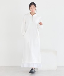 レイヤーヘムワンピース