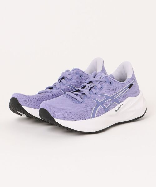ASICS(アシックス)の「ASICS アシックス VERSABLAST 4【軽量】レディーススニーカー ランニングシューズ 厚底(バーサブラスト4)(スニーカー・レディース・ブラック/パープル・22.5cm/25.0cm/25.5cm/26.0cm/23.0cm/23.5cm/24.0cm/24.5cm)」の2枚目の写真