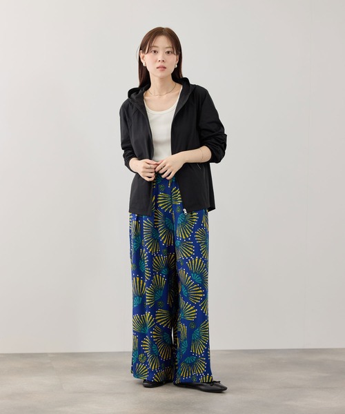 NAVY(ネイビー)の「【SARARI /サラリ】 天竺 UVカット ジップアップパーカー UVカット 吸水速乾(パーカー・レディース・グレー/ブラック/ブルーグリーン/ホワイト/ピンク・M/L/XL)」の14枚目の写真