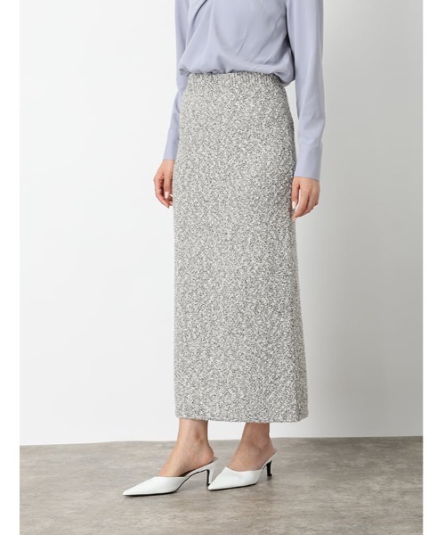 fifth（フィフス）の「ツイード風MIXスラブナロースカート（スカート・レディース・ベージュ/その他・M）」の19枚目の写真