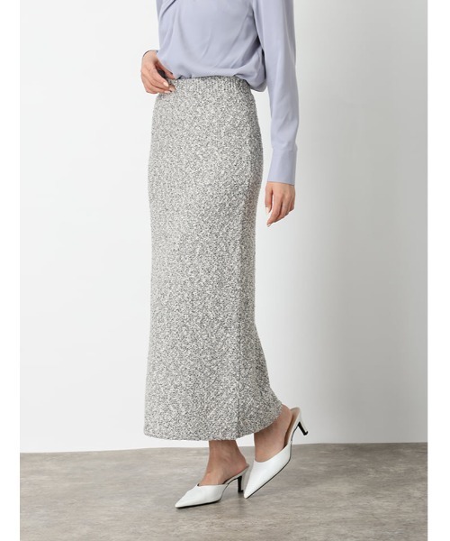 fifth（フィフス）の「ツイード風MIXスラブナロースカート（スカート・レディース・ベージュ/その他・M）」の18枚目の写真