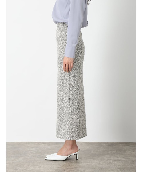 fifth（フィフス）の「ツイード風MIXスラブナロースカート（スカート・レディース・ベージュ/その他・M）」の13枚目の写真