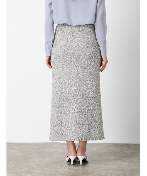 fifth（フィフス）の「ツイード風MIXスラブナロースカート（スカート・レディース・ベージュ/その他・M）」の12枚目の写真