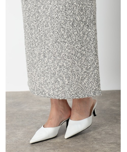 fifth（フィフス）の「ツイード風MIXスラブナロースカート（スカート・レディース・ベージュ/その他・M）」の9枚目の写真