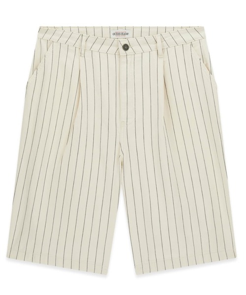 GUESS JEANS(ゲスジーンズ)の「GUESS JEANS Baggy Short ハーフパンツ ショートパンツ(デニムパンツ・メンズ・ベージュ・28inch/29inch/30inch/31inch/32inch/34inch)」の5枚目の写真