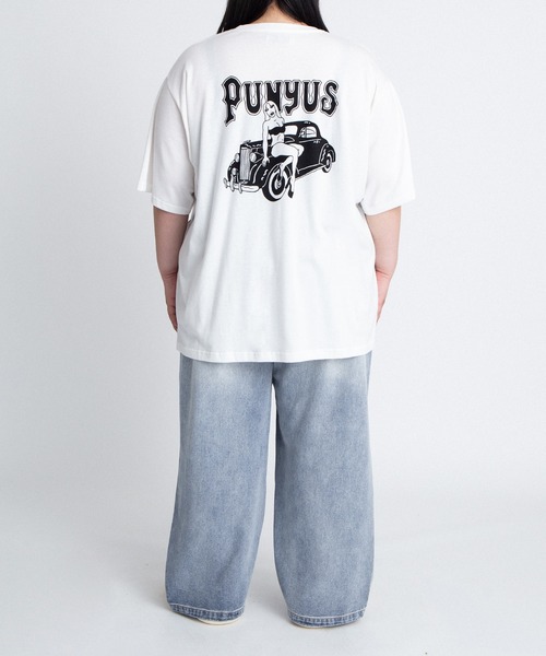 PUNYUS（プニュズ）の「ダメージレギュラーデニムパンツ（デニムパンツ・レディース・ブルー系その他/ブラック・5/4/3/2/1）」の13枚目の写真