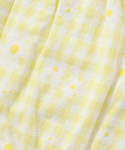 SLAP SLIP BABY(スラップスリップベビー)の「【お揃い】ウエスト切り替えフリルカバーオールベビー(60~80cm)(ロンパース・キッズ・ブルー系その他/イエロー系その他・70cm/60cm/80cm)」の14枚目の写真