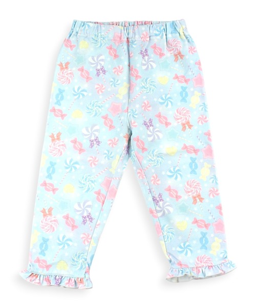 SKAPE(エスケープ)の「7分丈レギンス(レギンス/スパッツ・キッズ・ブルー/ピンク・90cm/110cm/120cm/80cm)」の4枚目の写真