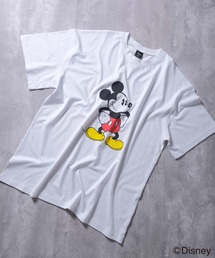 Disney(�f�B�Y�j�[)��MICKEY MOUSE �~�b�L�[�}�E�X �I�[�o�[�T�C�Y �v�����gT�V���c(T�V���c/�J�b�g�\�[)