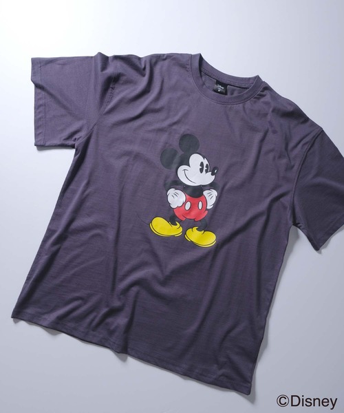 Disney(ディズニー)の「MICKEY MOUSE ミッキーマウス オーバーサイズ プリントTシャツ(Tシャツ/カットソー・メンズ・ホワイト系その他/ホワイト系その他3/チャコール/ベージュ/ネイビー/グレー系その他2/ブルー系その他/グレー系その他3/モカ/グリーン系その他/グレー系その他4/オフホワイト/杢グレー/ダークグリーン/ホワイト系その他2/グレー系その他・M/L/XL)」の20枚目の写真