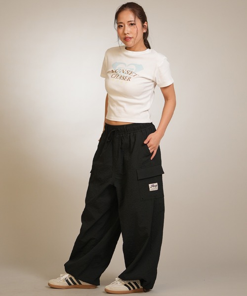 ROXY（ロキシー）の「【ムラサキスポーツ限定】ROXY/ロキシー ロングパンツ カーゴパンツ RLY261651M UT（その他パンツ・レディース・オリーブ/ブラック/ブラウン・M/L）」の9枚目の写真