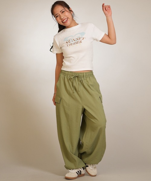 ROXY（ロキシー）の「【ムラサキスポーツ限定】ROXY/ロキシー ロングパンツ カーゴパンツ RLY261651M UT（その他パンツ・レディース・オリーブ/ブラック/ブラウン・M/L）」の21枚目の写真