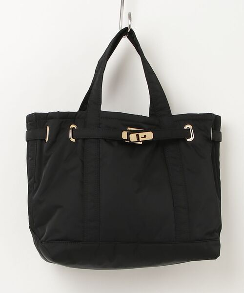 sita parantica(シータパランティカ)の「SITA PARANTICA(シータ パランティカ)BONDED POLYESTER TWILLTOTE/トートバック/Mサイズ(トートバッグ・レディース・ブラック・M)」の1枚目の写真